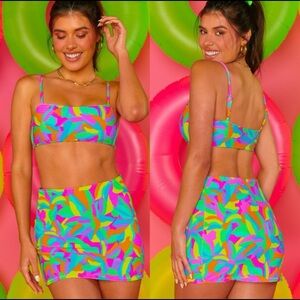 ISO show me your mumu neon tropics Mary skirt